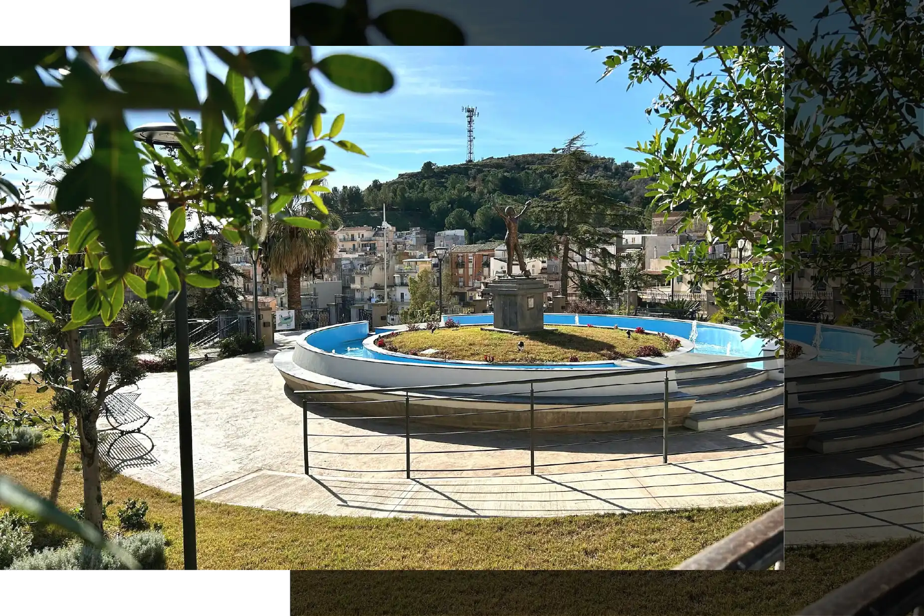 Villa comunale e scalinate
